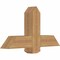 Ekena Millwork Eugene Smooth Timber Gable Bracket, Western Red Cedar, 36"W x 19"H x 5 1/2"D x 5 1/2"F, 13/12 Pitch GBW036X19X0606EUG00SWR - alternate 4
